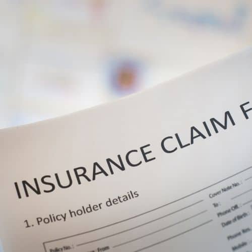 What should you do when filing a property damage claim in Florida