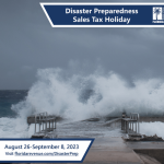 Idalia and Tax-Free Disaster Preparedness Holiday 2023 Florida